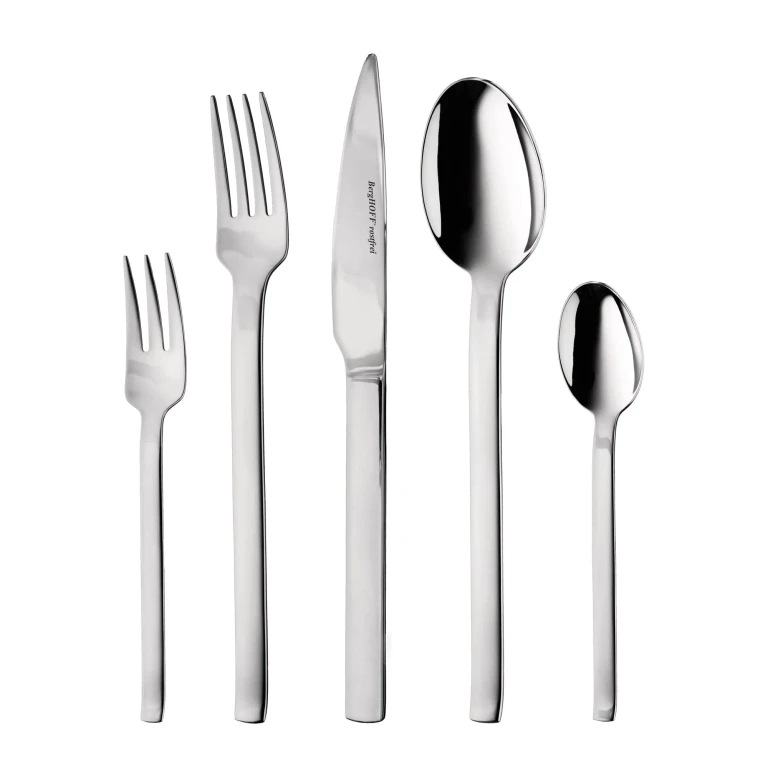 Essentials 60Pc 18/10 Stainless Steel Flatware Set, Essense