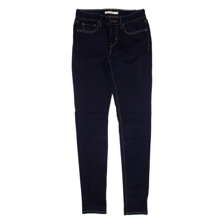 LEVI'S 710 Womens Jeans Blue Slim Skinny W27 L30
