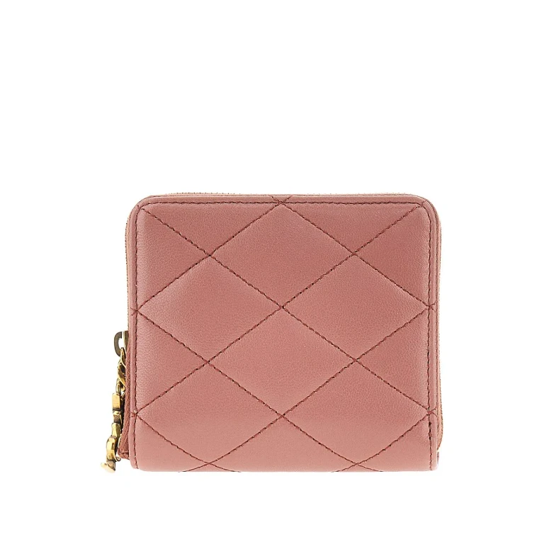 SAINT LAURENT 'Cassandre Bijou' leather wallet Woman One Size