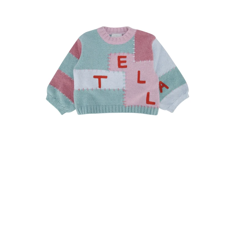 Stella Mccartney Kids Jumper Colourful Polyester Polyamide Elastane Felpe
