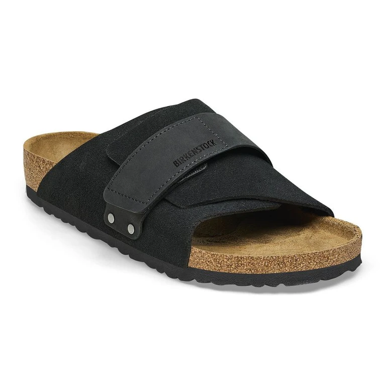 Kyoto Nubuck/Suede Leather Black