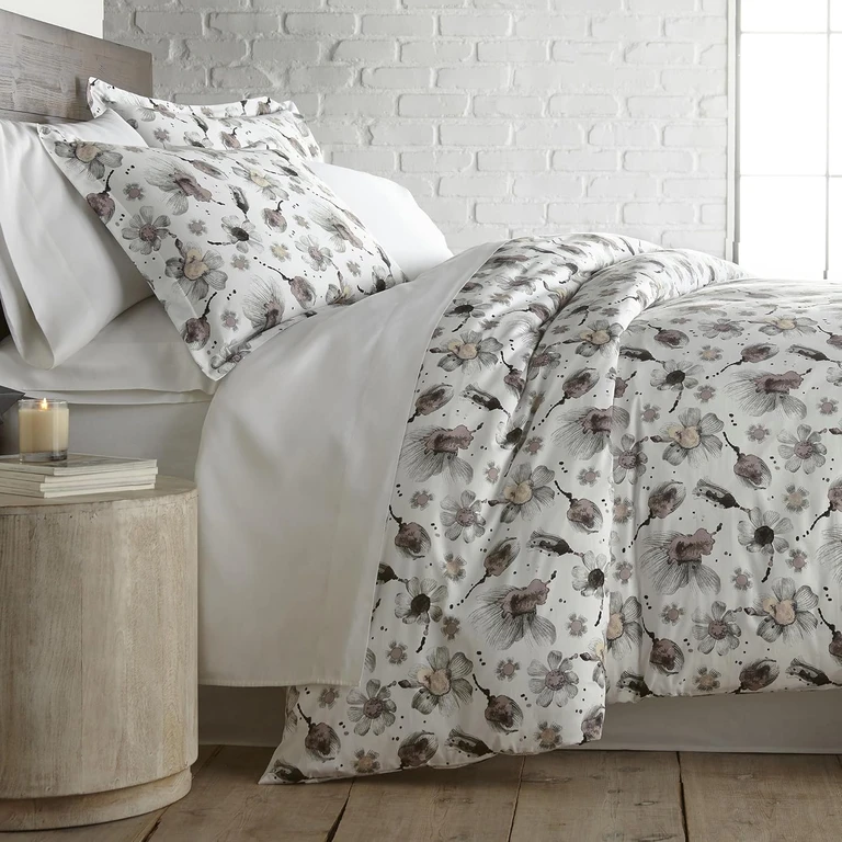 Grand Symphony 300 Thread-Count 100% Cotton Duvet Cover Set