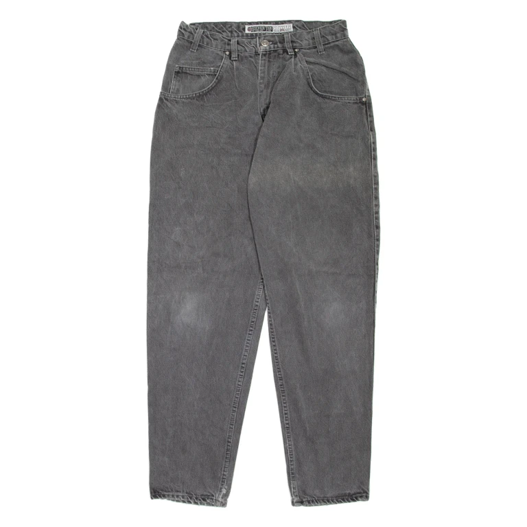 LEVI'S Silver Tab Mens Jeans Grey Regular Mom 90s W28 L32