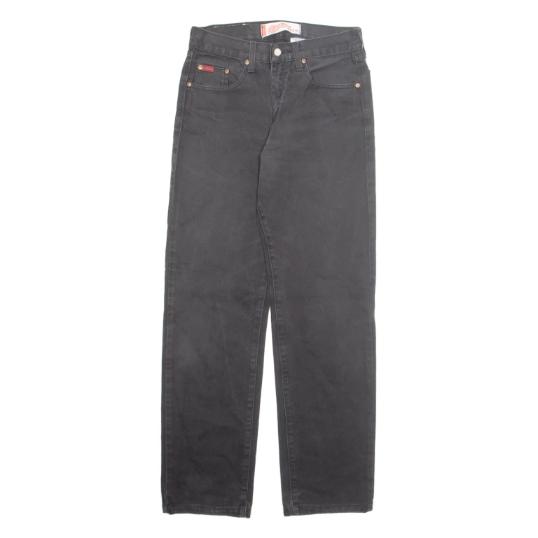 LEE COOPER Womens Jeans Black Regular Straight W26 L29