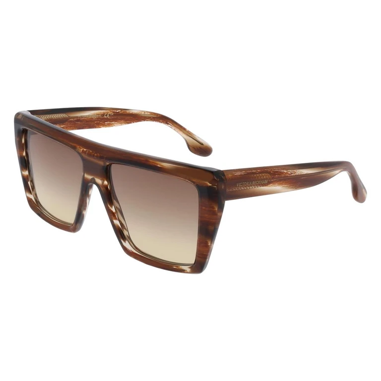 Victoria Beckham Brown Acetate Sunglasses - Women
