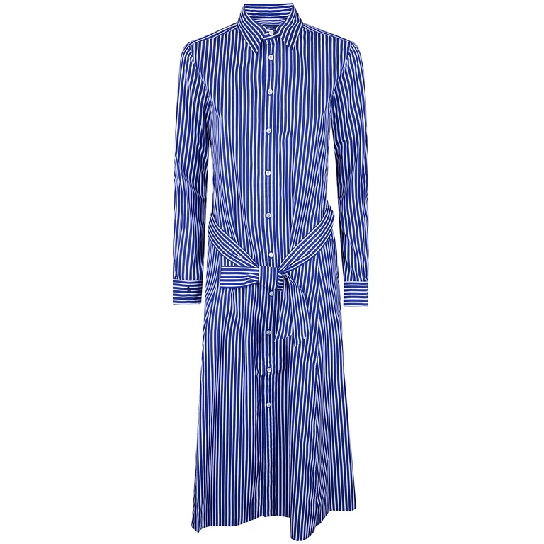 POLO RALPH LAUREN Long Sleeves Midi Day Dress