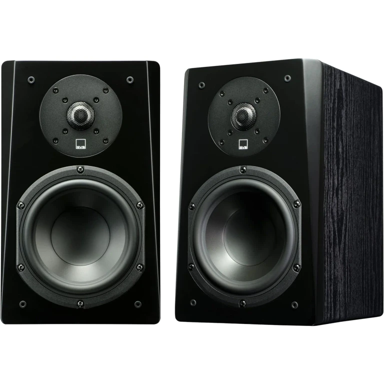 Prime Bookshelf Speakers Pair Piano Gloss (Certified Refurbished)