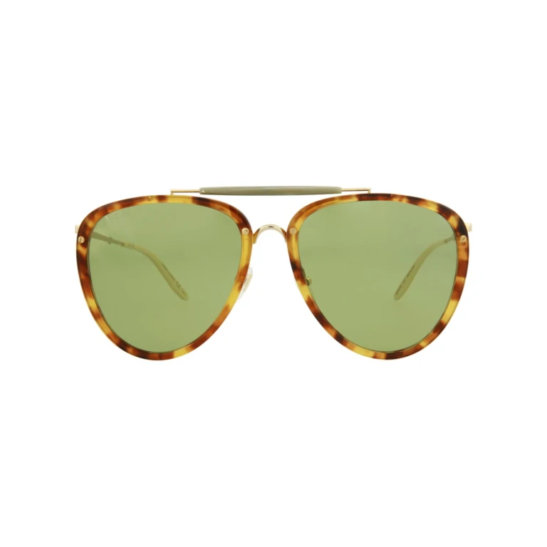 Aviator-Frame Acetate Sunglasses