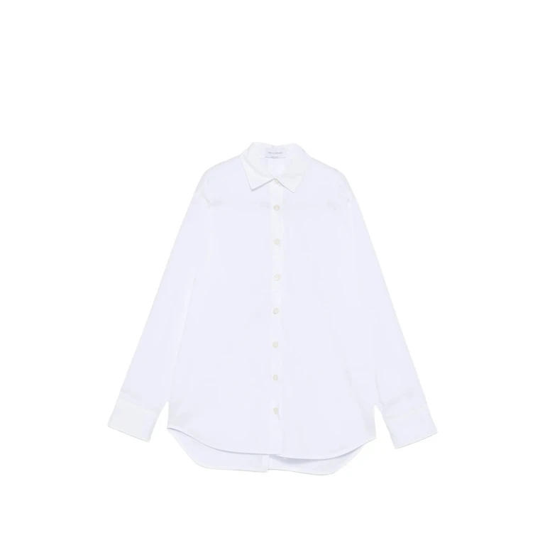 The Nina Studio Buttoned Tie-fastening Shirt