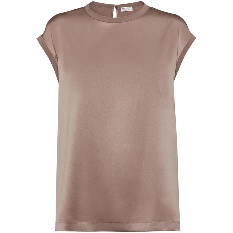 Brunello Cucinelli Silk Top (M0C59EH500)