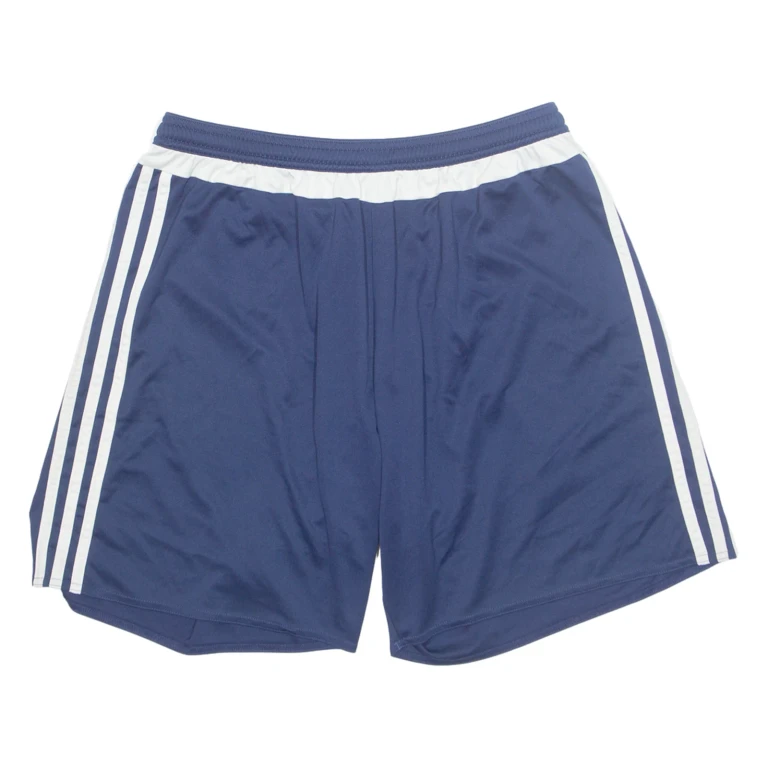 ADIDAS Mens Sports Shorts Blue Relaxed L W29