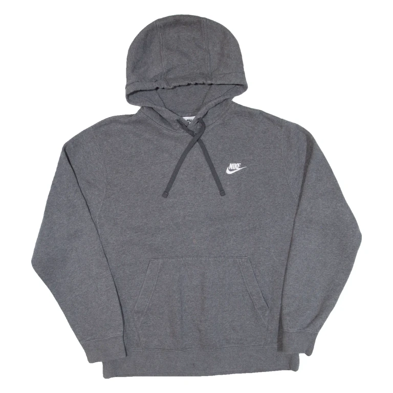 NIKE Mens Grey Hoodie M