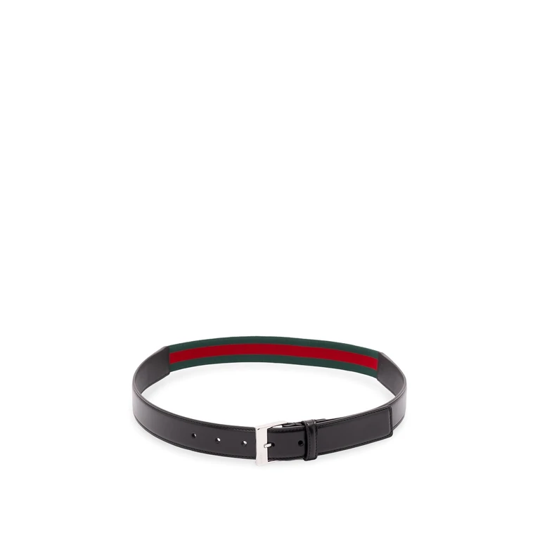 Gucci `Squared Buckle` Belt