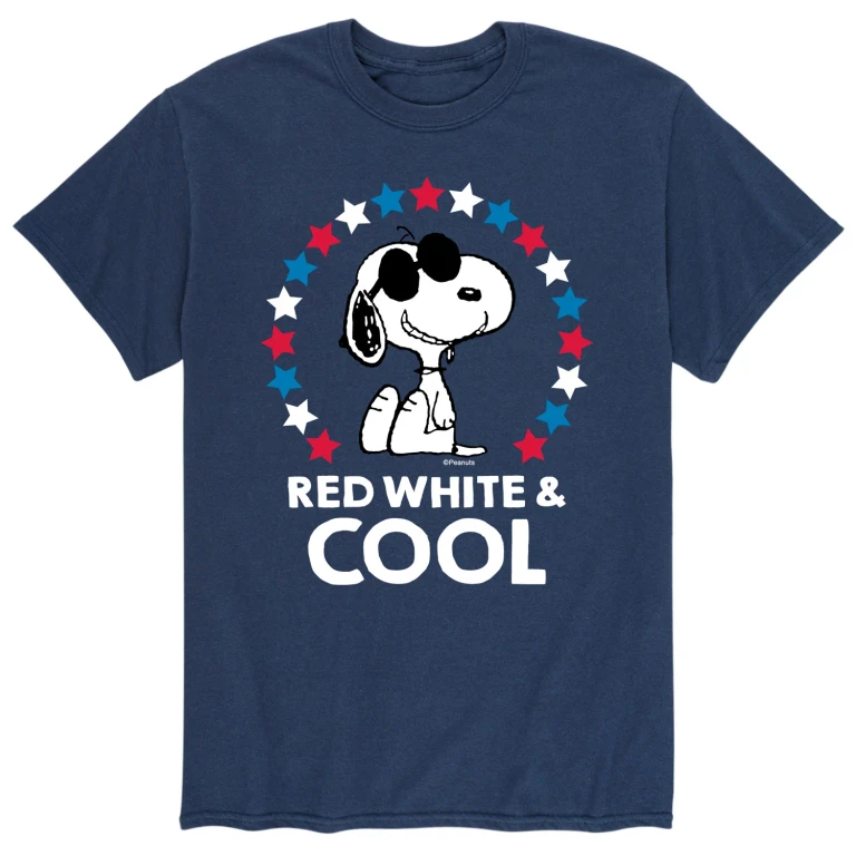 Red White And Cool - Men's Short Sleeve Graphic T-Shirt