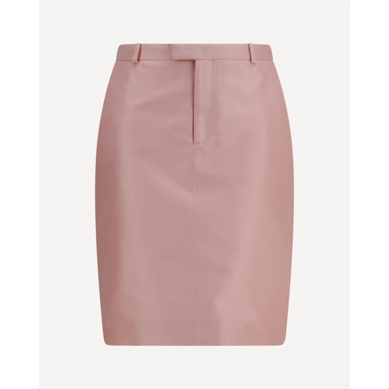 GUCCI Silk faille Skirt Female 42