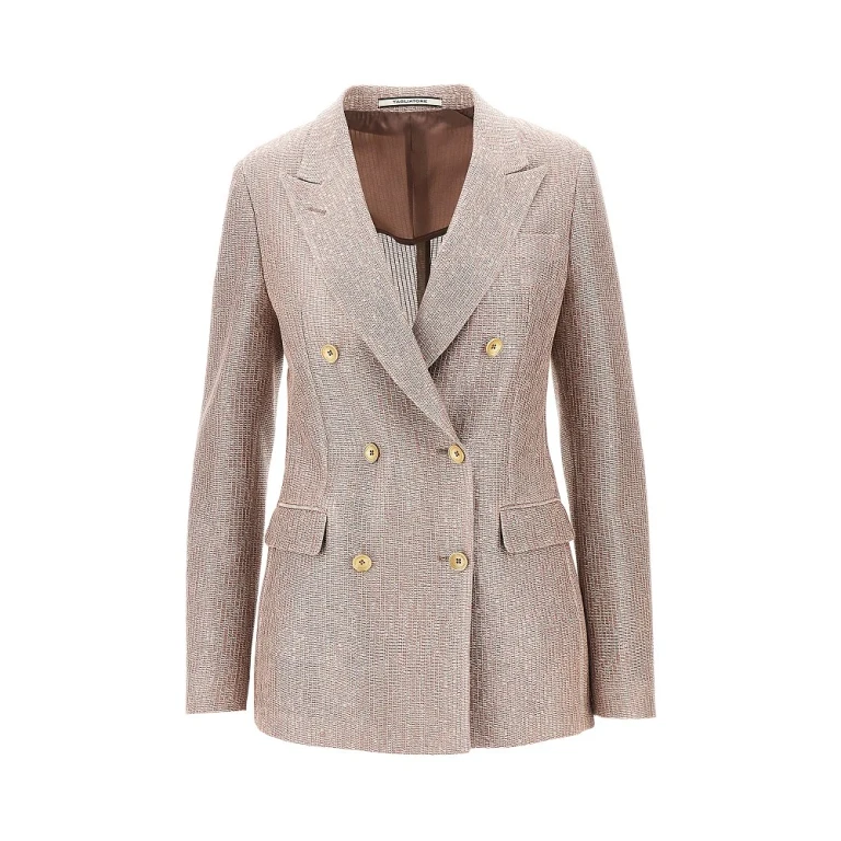 TAGLIATORE 'Parigi' cotton double-breasted jacket Woman 40