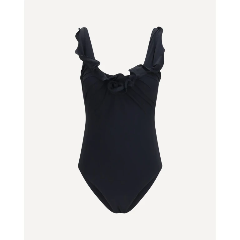 One-piece Swimsuit with floral details Female 38
