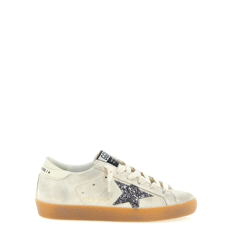 Golden Goose White Leather Sneakers - Women
