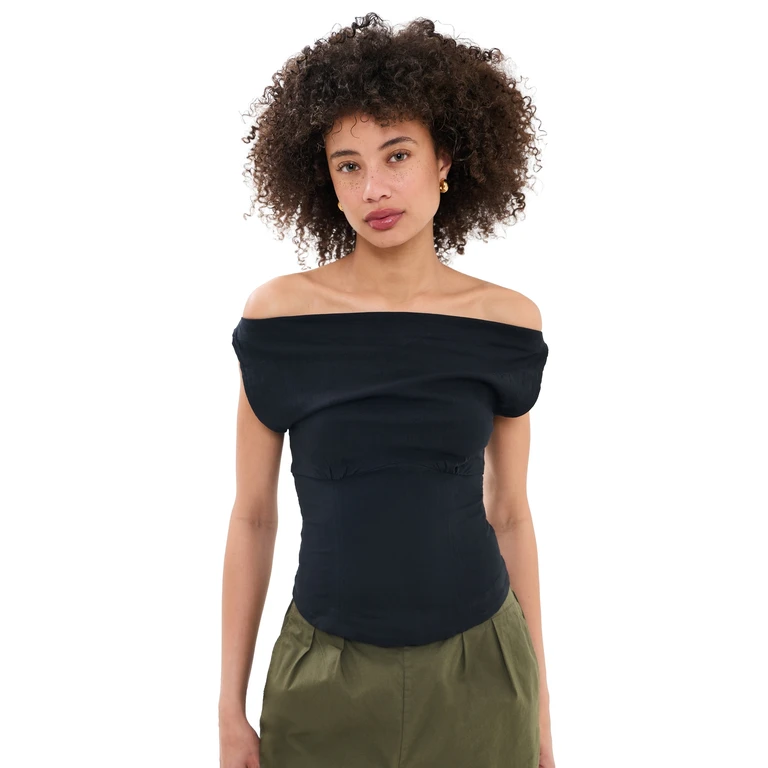 Free People Harper Top Black S