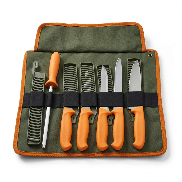 Hunting Knife Roll Case Professional Tool Storage & Transport Bag