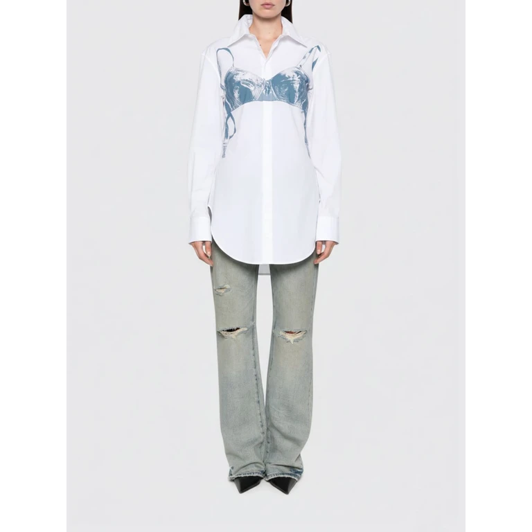 Jean Paul Gaultier Chemise - Blanc (ST053C07101102)