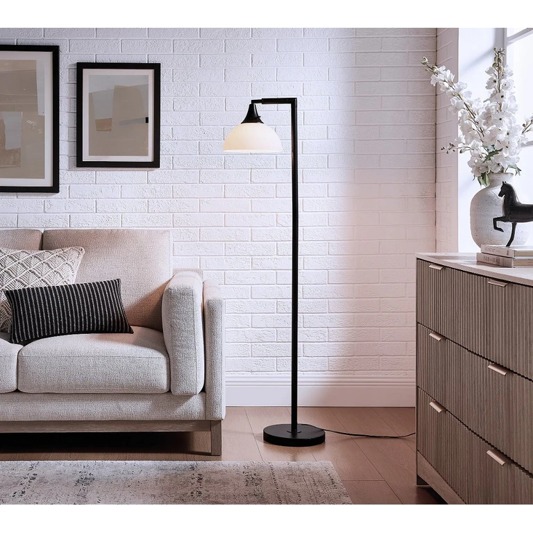 Wren Black Floor Lamp