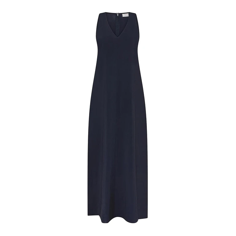 Robe Au Genou - Bleu (LAUREN2610511)