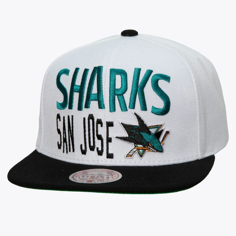 Men's NHL Toss Up Snapback Sharks Snapback Caps