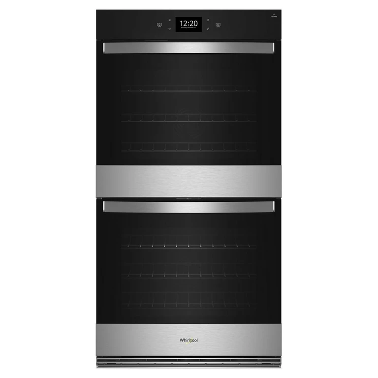 Double Smart Wall Oven with Air Fry in Stainless Steel 8.6 Cu. Ft. WOED7027PZ