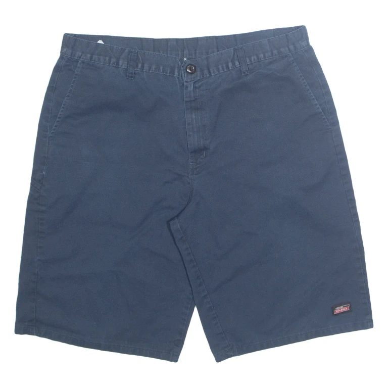 DICKIES Mens Workwear Shorts Blue XL W38