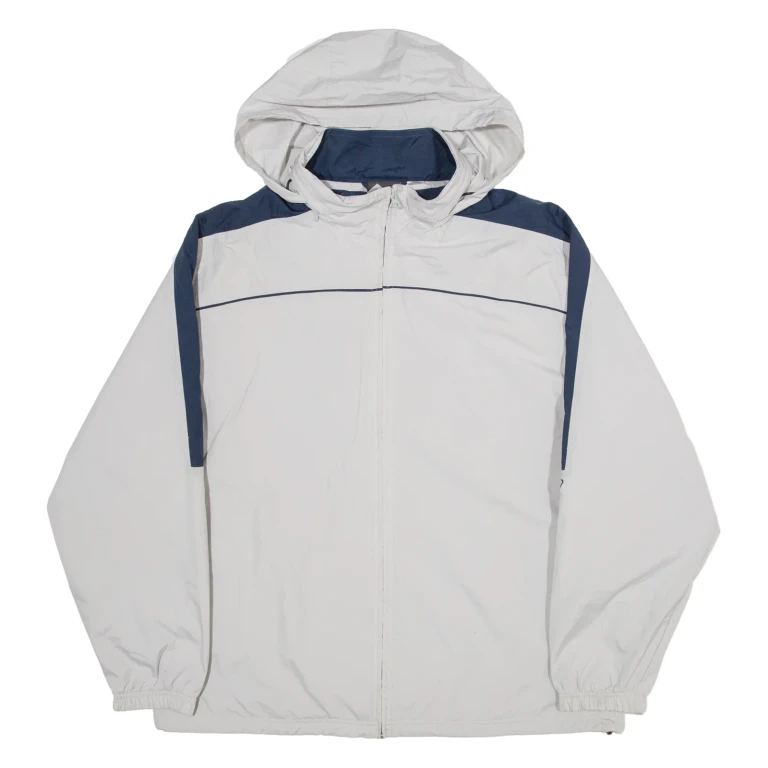 REEBOK Mesh Lined Womens Jacket Grey XL