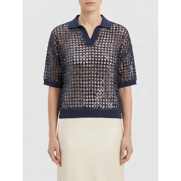 Polo Shirt Woman color Blue (MCBR11805C7186)