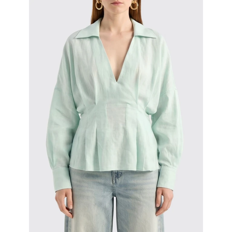 Shirt Woman color Green (80AAL640N0750189)