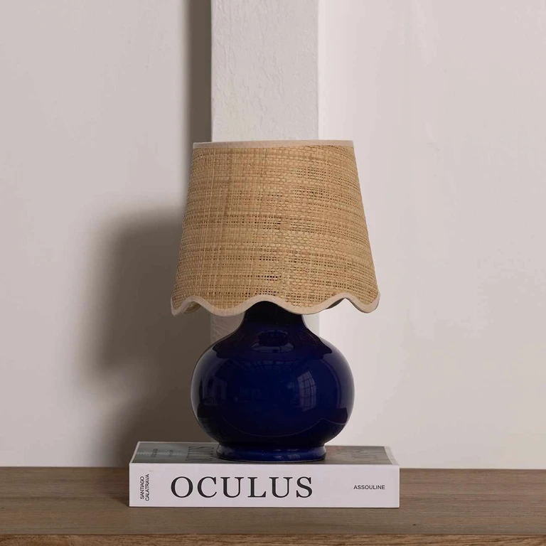 Theisseil Navy Blue Table Lamp