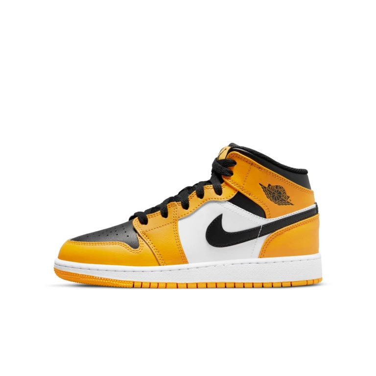 Youth Retro 1 Mid 'Taxi Gs' Sneakers