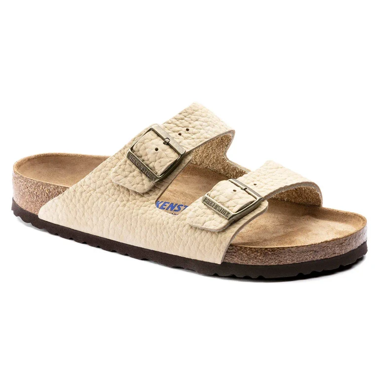 Arizona Soft Footbed Nubuck Leather Sandals