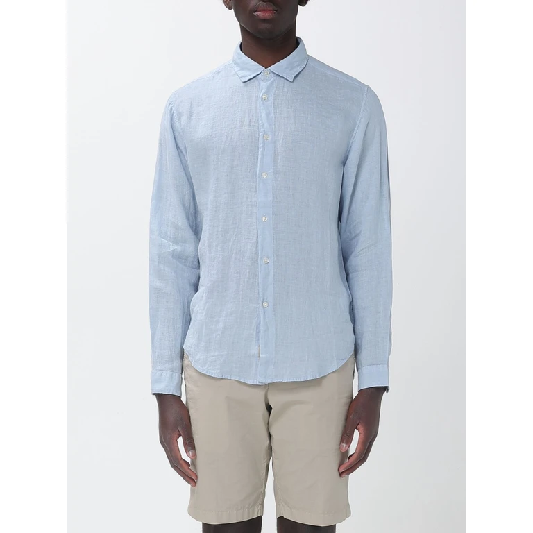 Shirt Men color Blue (CFWOSI2013MRUT528430133)