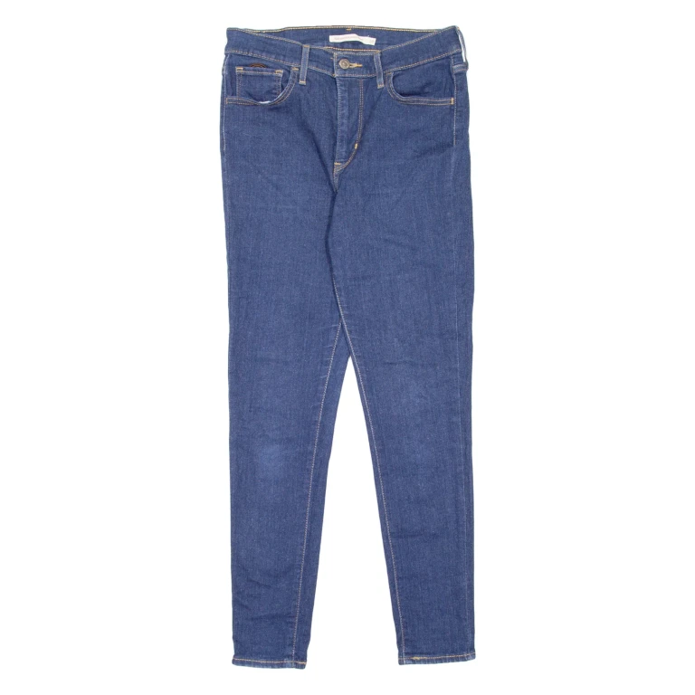 LEVI'S 720 High Rise Womens Jeans Blue Slim Skinny W28 L28