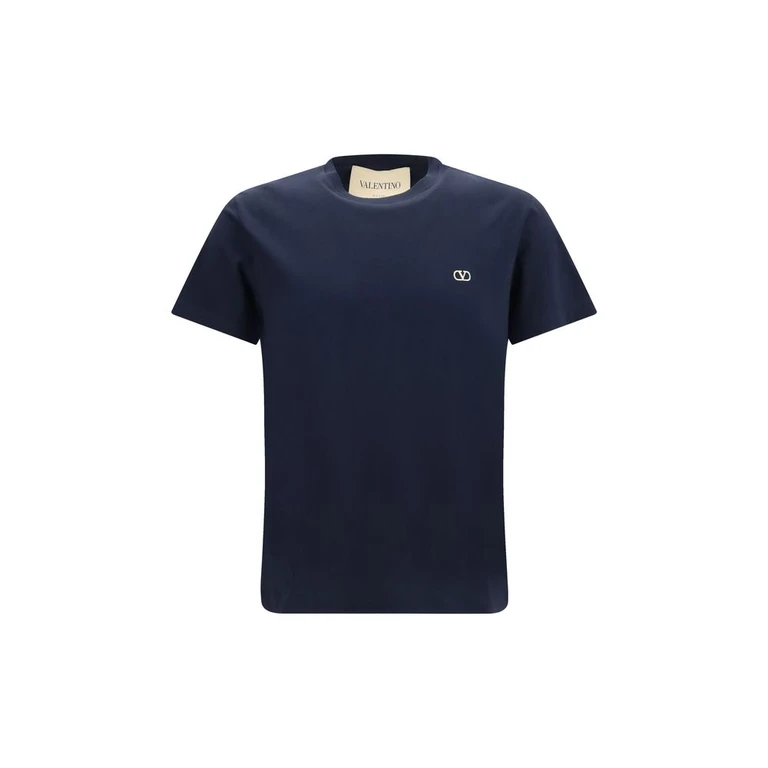 Valentino Blue Cotton T-Shirt - Men