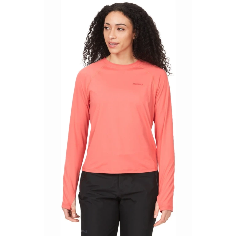 Women's Windridge Ls Upf 50 Crew Neck T-Shirt Tee Shirt