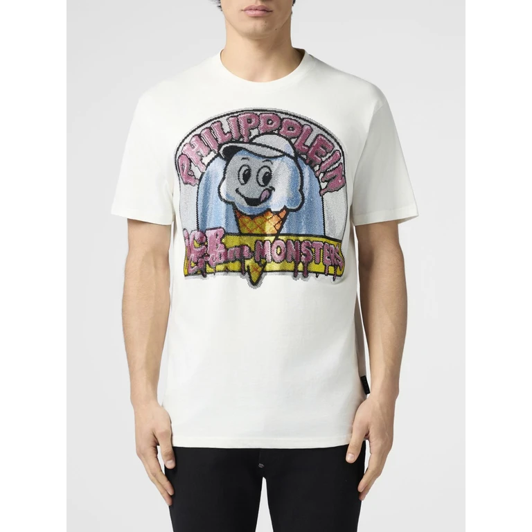 T-Shirt Men color White (PAFCMTK9049PJY002N01OF)