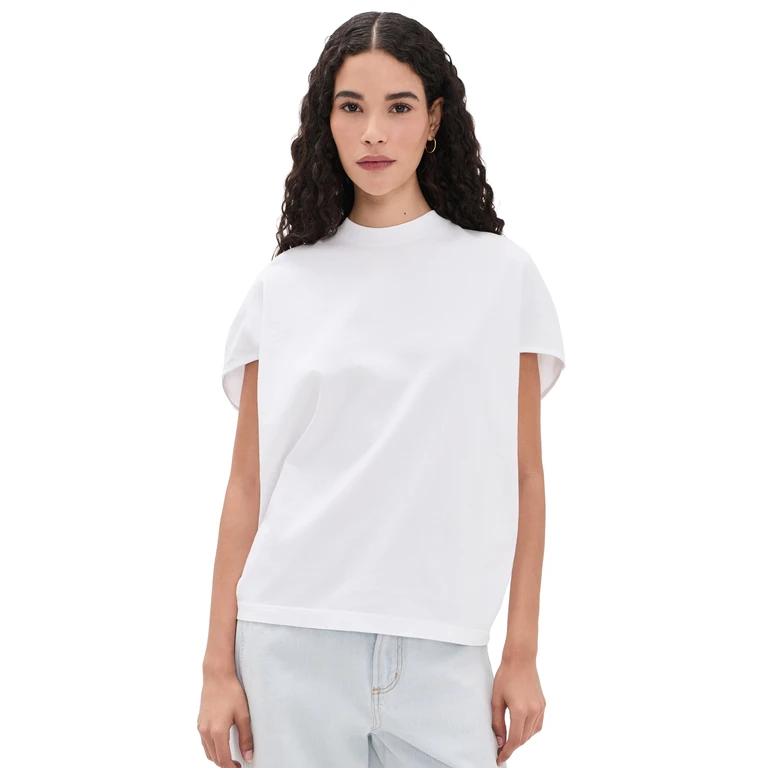 AGOLDE Souline T-Shirt White L