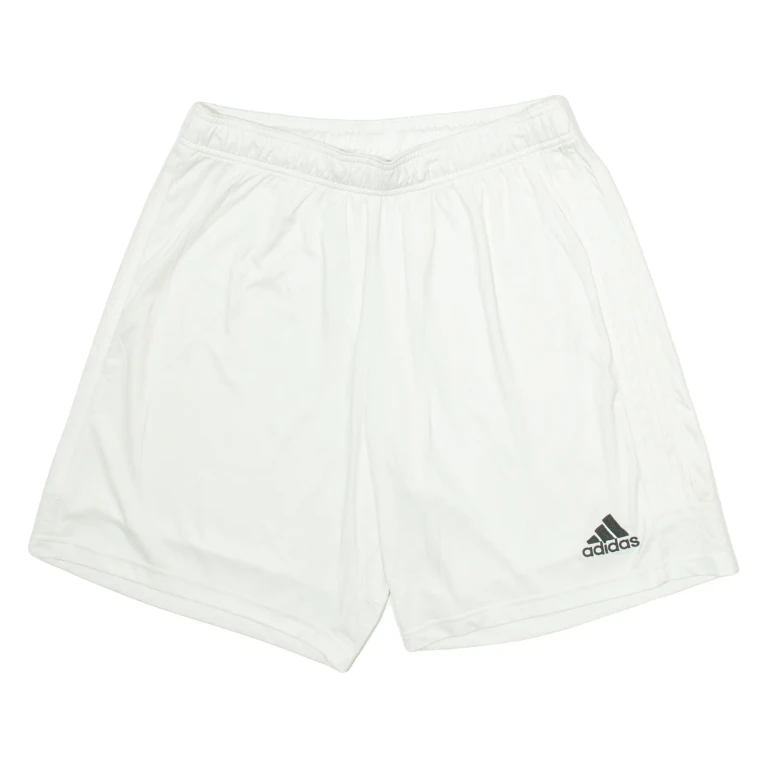 ADIDAS Mens Sports Shorts White L W30