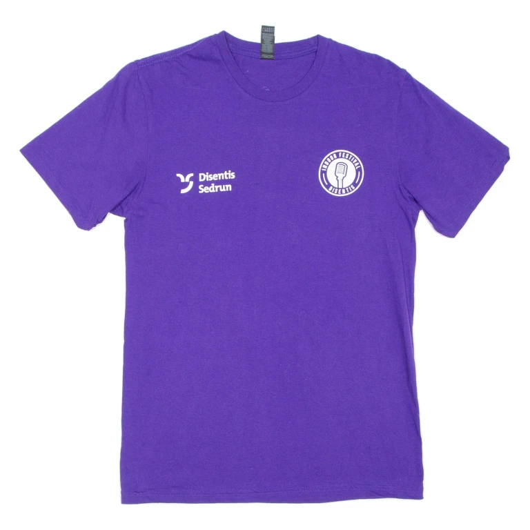 GILDAN Mens T-Shirt Purple S