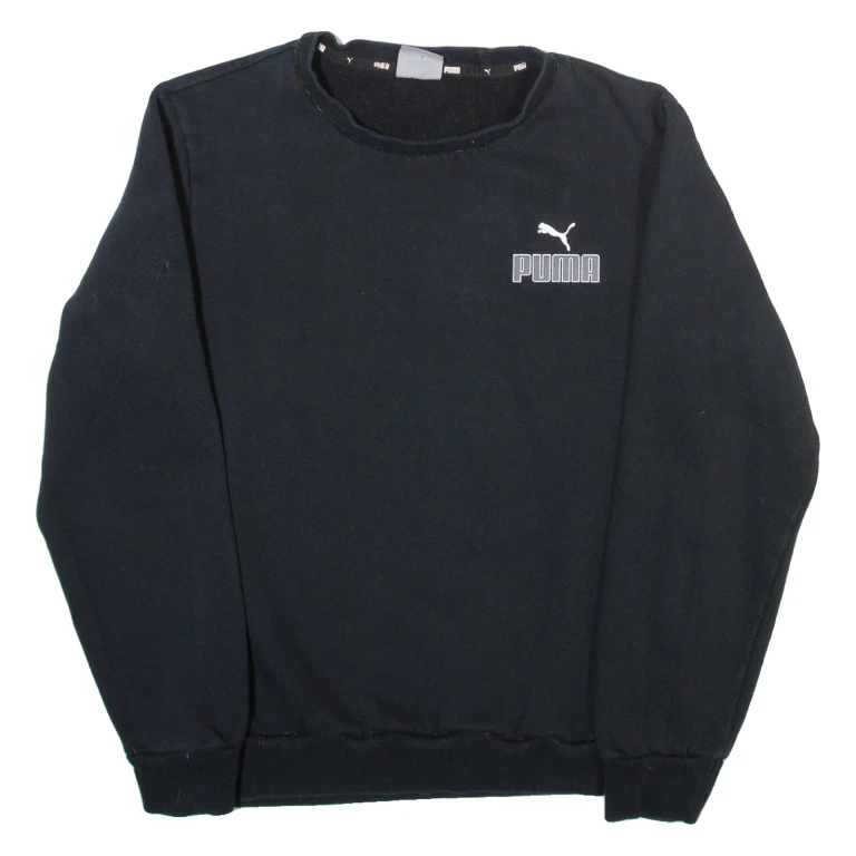 PUMA Mens Sweatshirt Black S