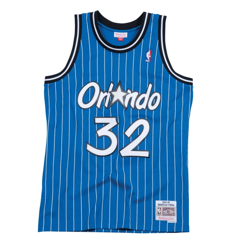 Men's NBA Swingman Road Jersey Magic 94 Shaquille O'Neal