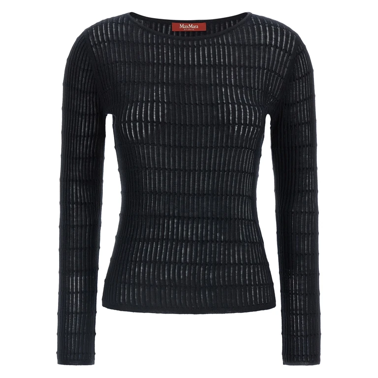 Max Mara Blue Silk Cardigan Clothing - Women