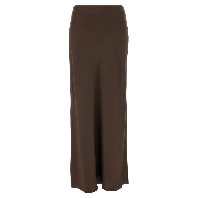 Brunello Cucinelli Brown Acetate Mini Skirt - Women