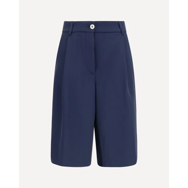 CRUNA Pleated bermuda Shorts Female 44