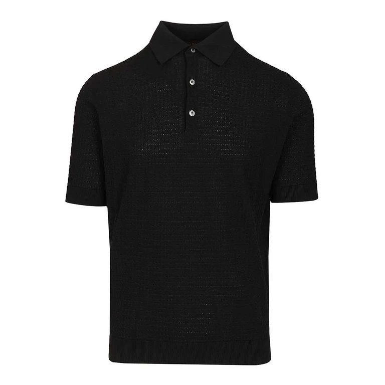 Filippo De Laurentiis Polo - Noir (PL1MCCR14T990)